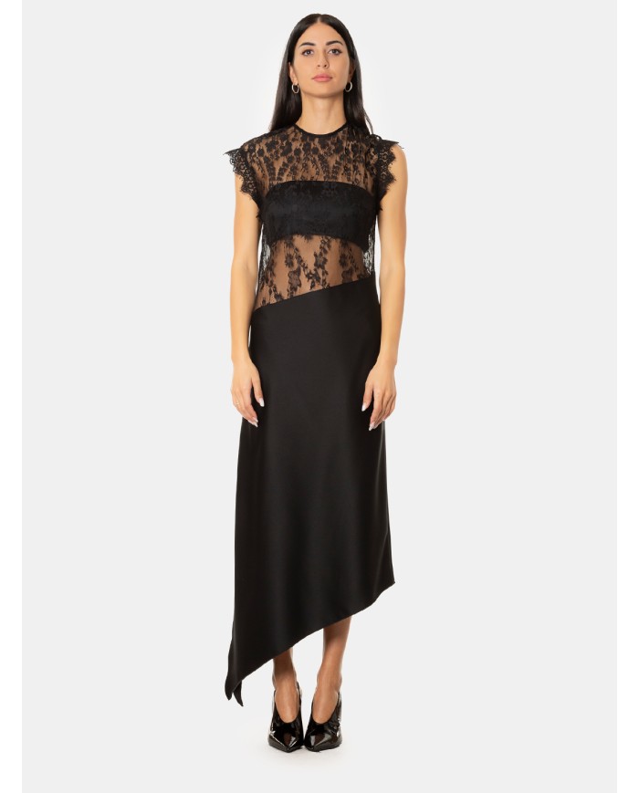SIMONA CORSELLINI Abito con pizzo