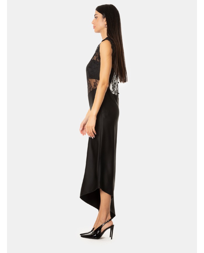 SIMONA CORSELLINI Abito con pizzo