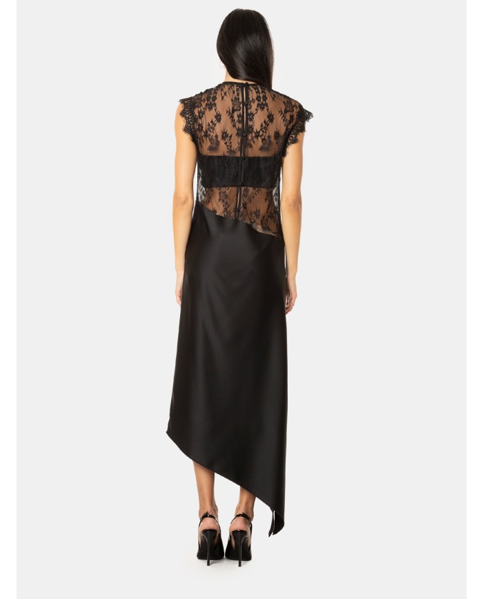 SIMONA CORSELLINI Abito con pizzo
