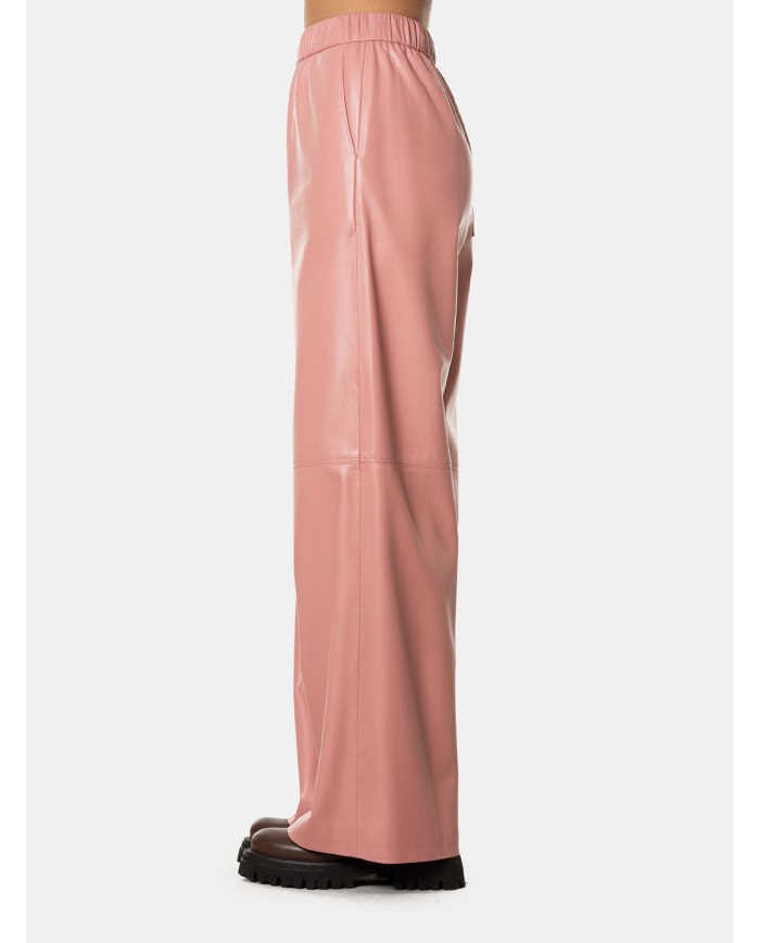 ISABELLE BLANCHE paris Pantalone in ecopelle