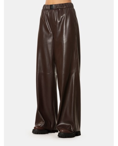 ISABELLE BLANCHE paris Pantalone in ecopelle