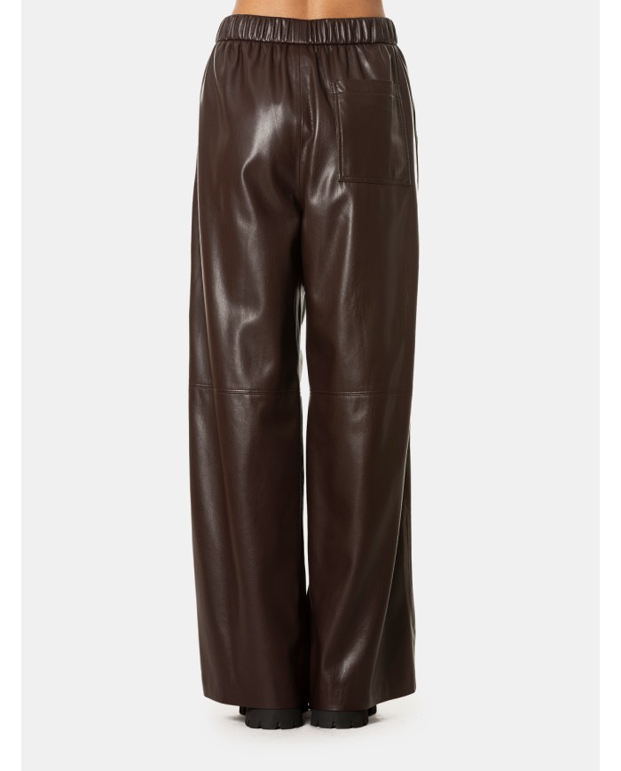 ISABELLE BLANCHE paris Pantalone in ecopelle