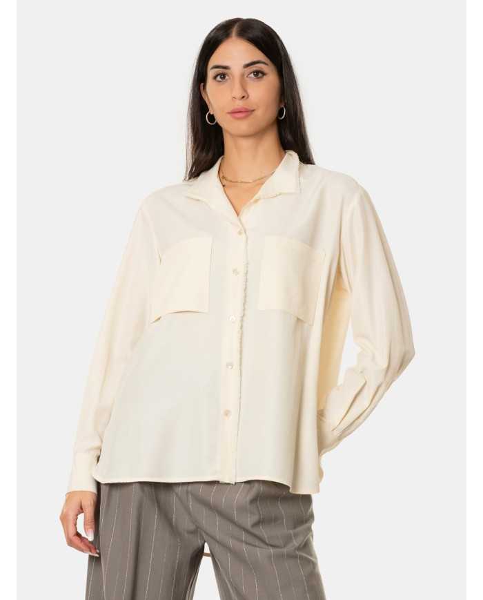 SIMONA CORSELLINI Camicia misto seta