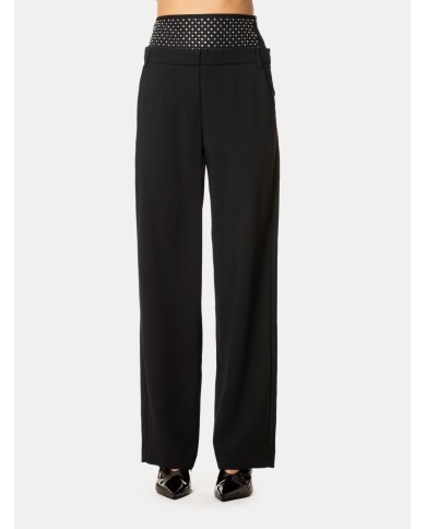 SIMONA CORSELLINI Pantalone swarovsky