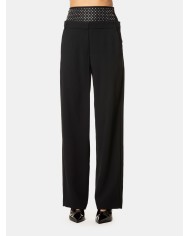 SIMONA CORSELLINI Pantalone swarovsky