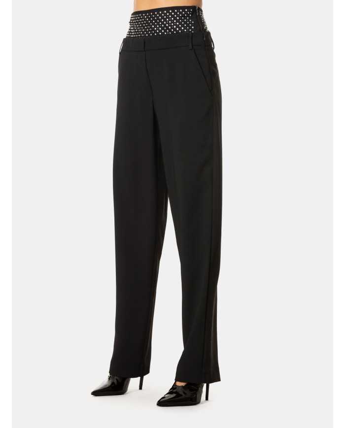 SIMONA CORSELLINI Pantalone swarovsky