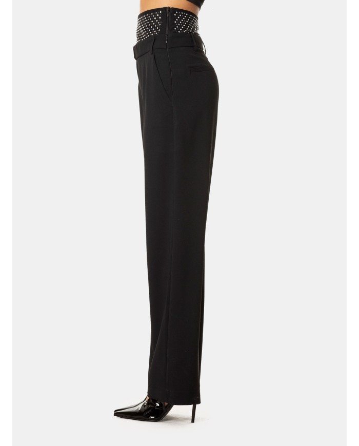 SIMONA CORSELLINI Pantalone swarovsky