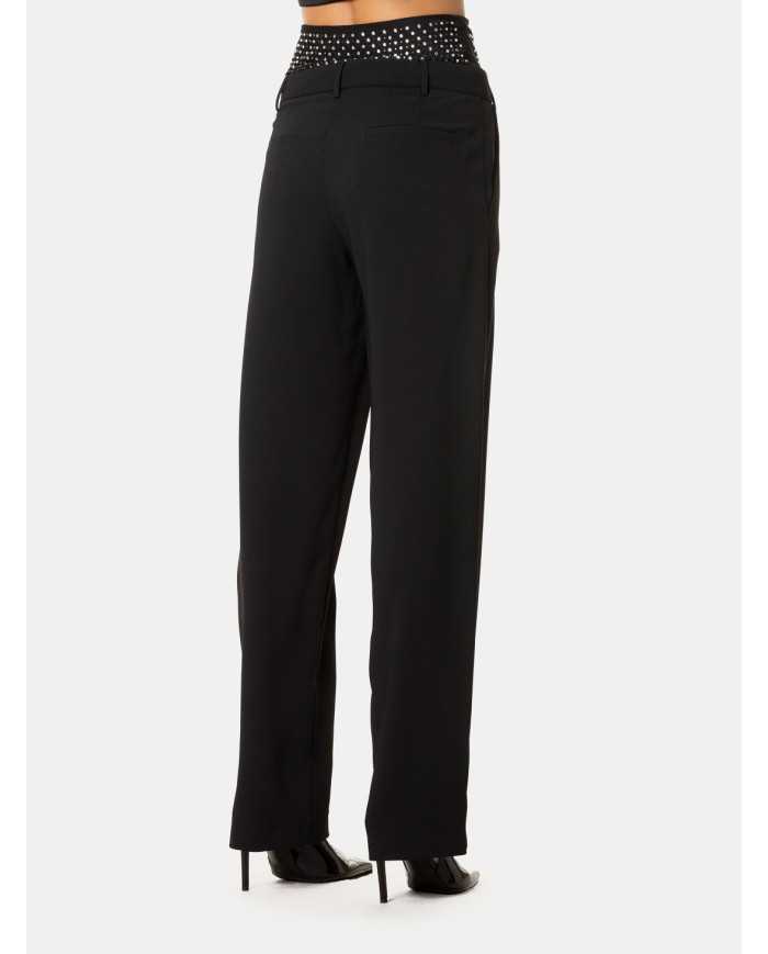 SIMONA CORSELLINI Pantalone swarovsky