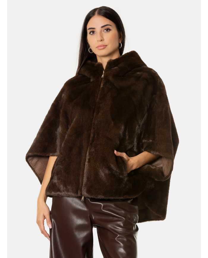 ZOE PARIS Cappa ecopelliccia