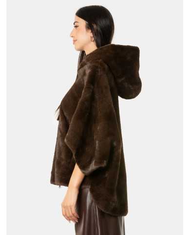 ZOE PARIS Cappa ecopelliccia