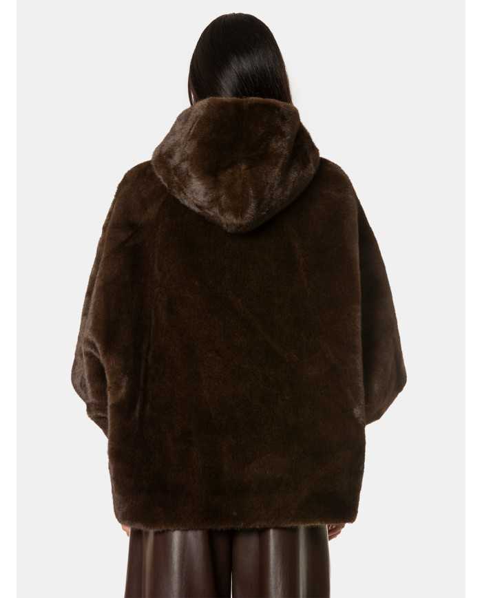 ZOE PARIS Cappa ecopelliccia