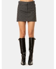 SIMONA CORSELLINI Gonna con borchie