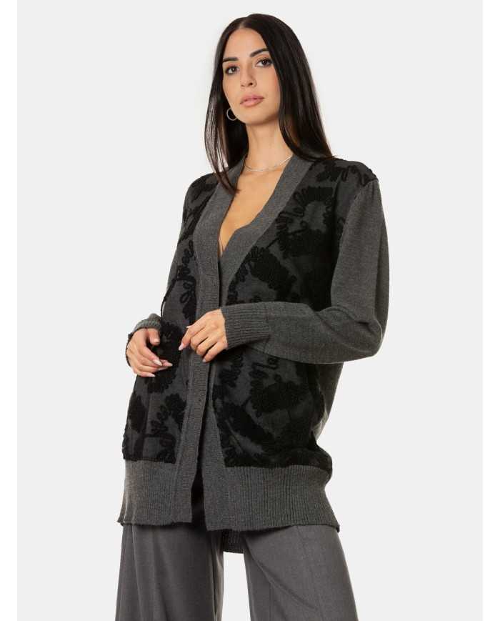 SIMONA CORSELLINI Cardigan con ricami