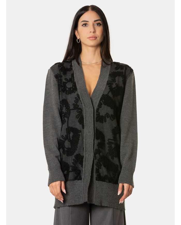 SIMONA CORSELLINI Cardigan con ricami