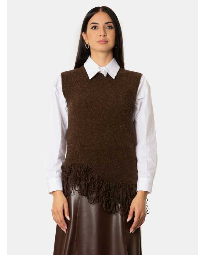 SIMONA CORSELLINI Top smanicato