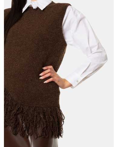 SIMONA CORSELLINI Top smanicato