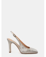 FRANCESCO SACCO Sandalo slingback laminato
