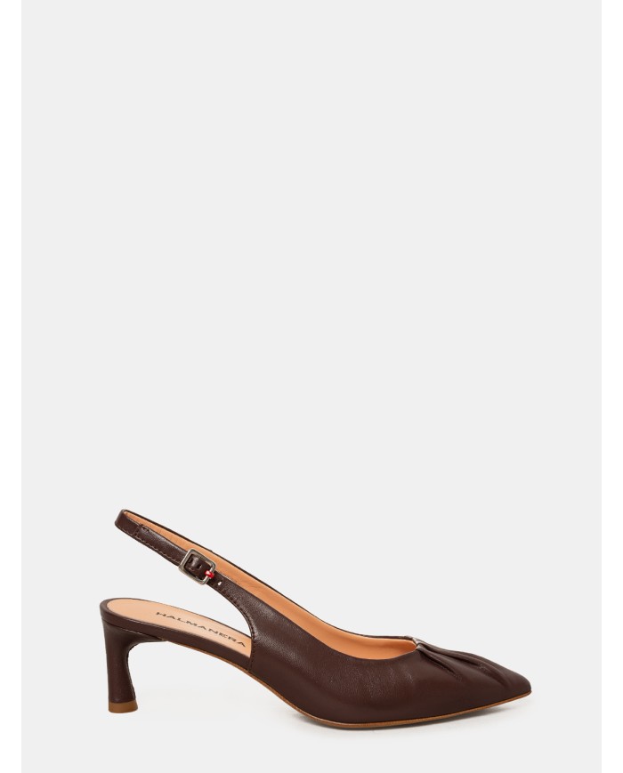 HALMANERA Sandalo slingback in nappa