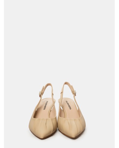 HALMANERA Sandalo slingback in nappa