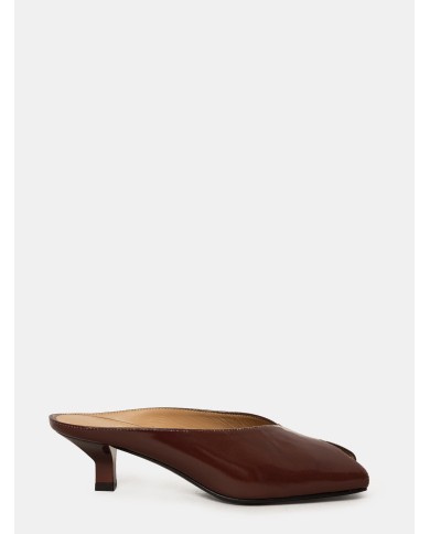 SARA KENT Sandalo sabot in vernice