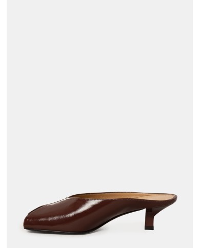 SARA KENT Sandalo sabot in vernice