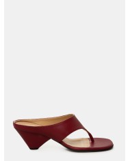 SARA KENT Sandalo infradito in pelle