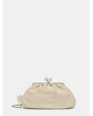 MAXMARA WEEKEND Pasticcino Bag medium effetto rafia