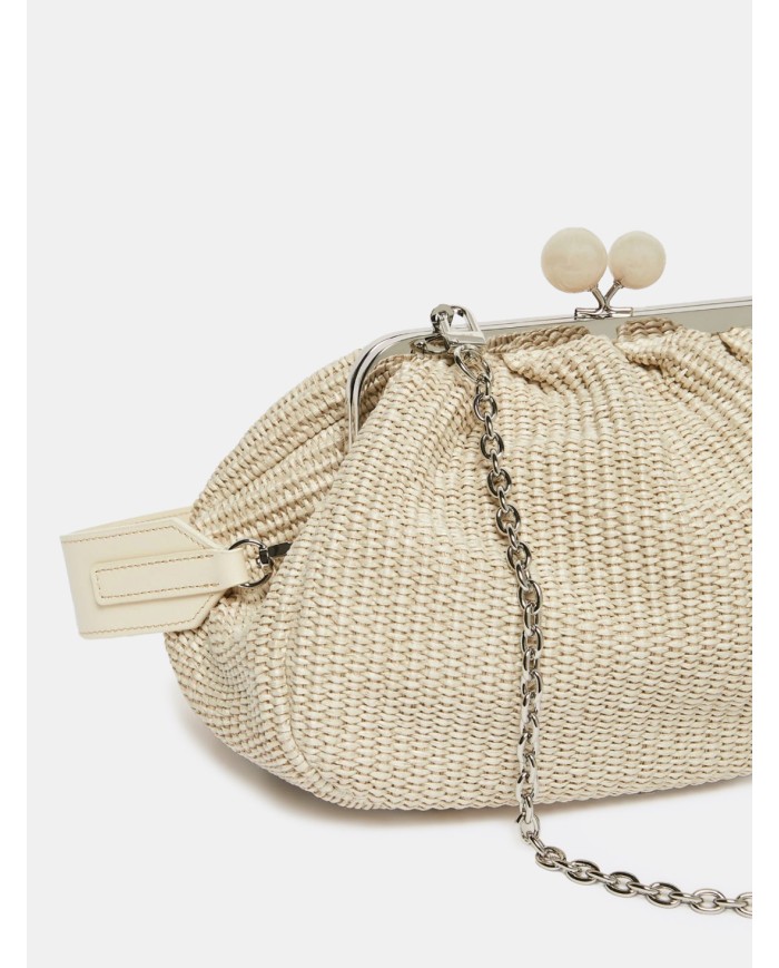 MAXMARA WEEKEND Pasticcino Bag medium effetto rafia