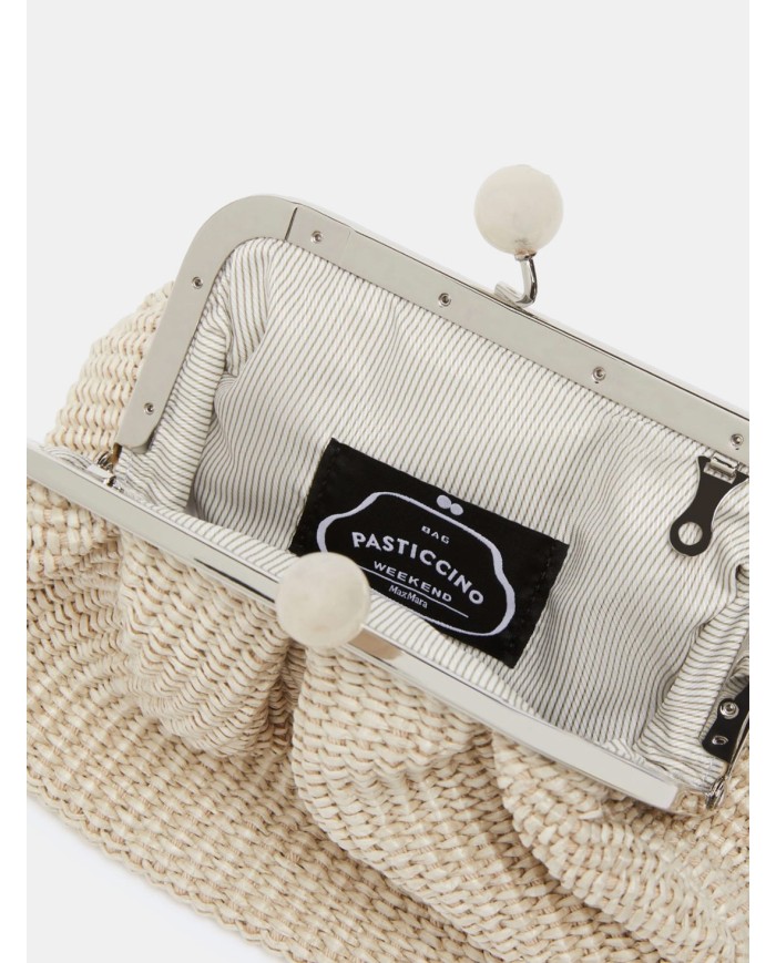 MAXMARA WEEKEND Pasticcino Bag small effetto rafia