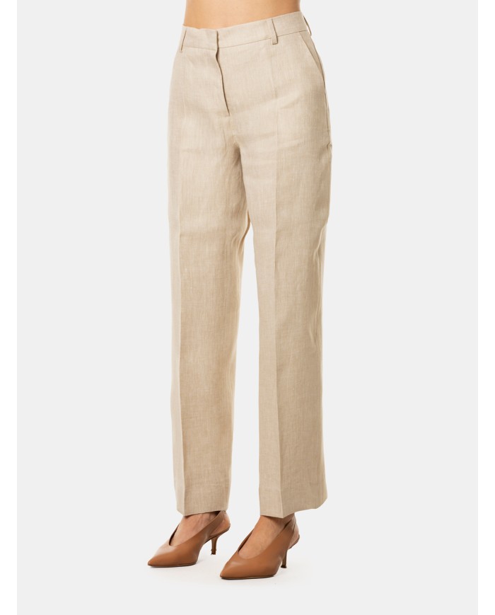 MAXMARA WEEKEND Pantalone in lino