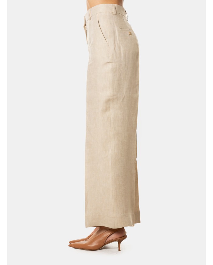 MAXMARA WEEKEND Pantalone in lino