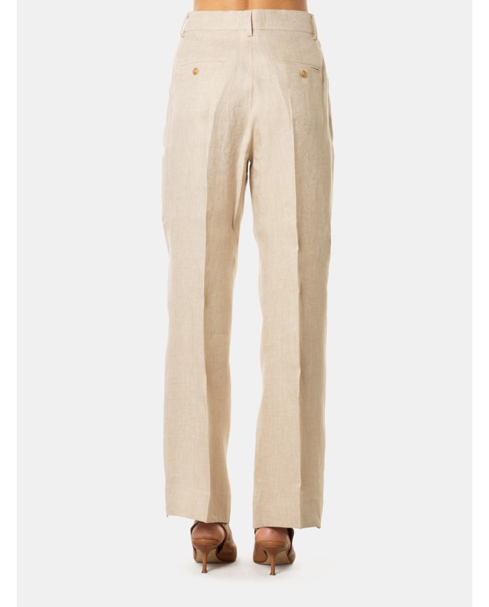 MAXMARA WEEKEND Pantalone in lino