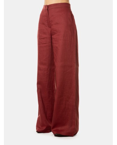 MAXMARA STUDIO Pantalone in lino