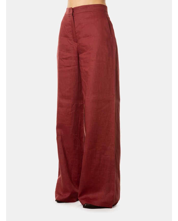 MAXMARA STUDIO Pantalone in lino