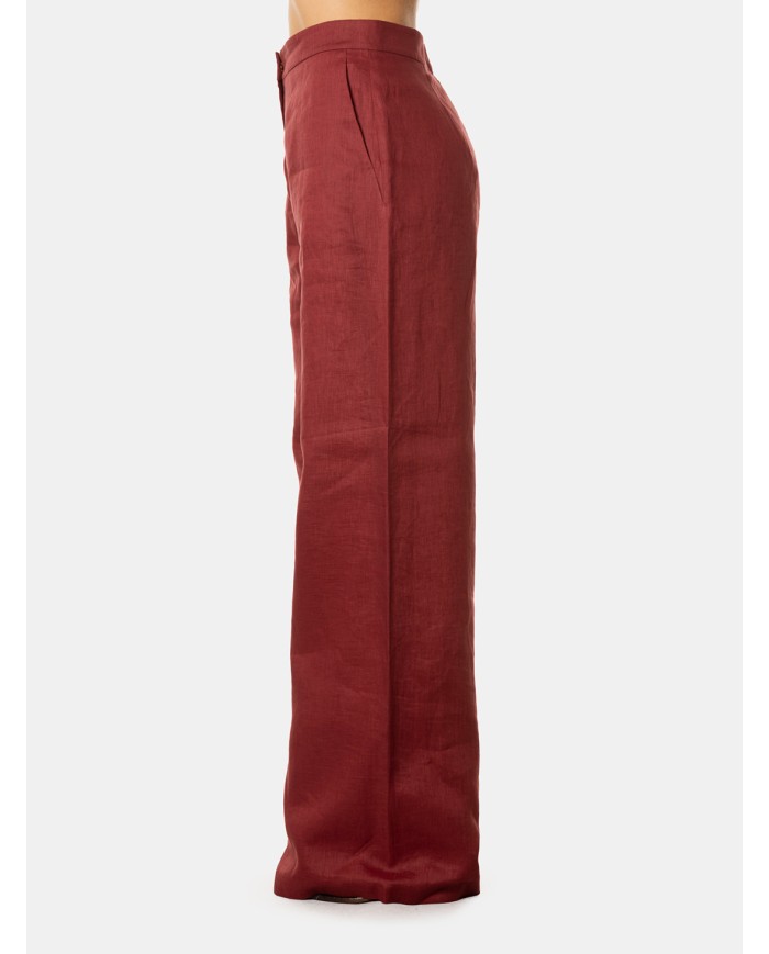 MAXMARA STUDIO Pantalone in lino