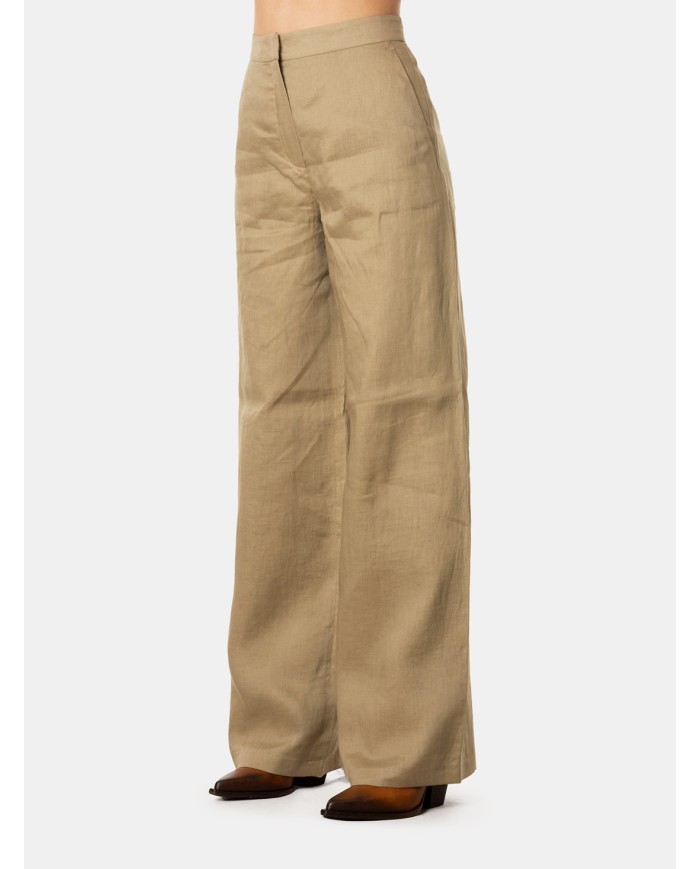 MAXMARA STUDIO Pantalone in lino