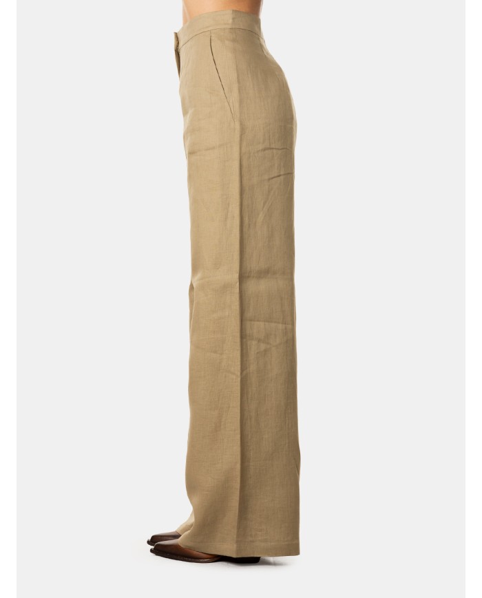 MAXMARA STUDIO Pantalone in lino