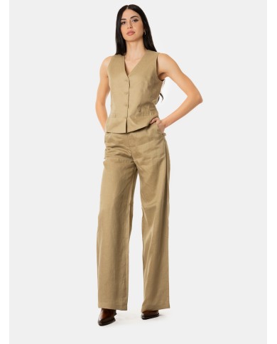 MAXMARA STUDIO Gilet in lino