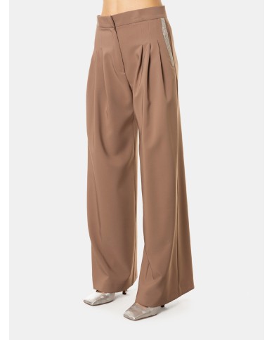 D.EXTERIOR Pantalone pieghe