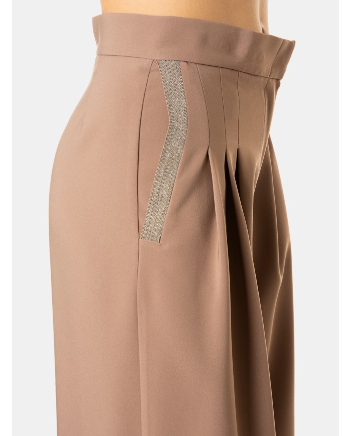 D.EXTERIOR Pantalone pieghe