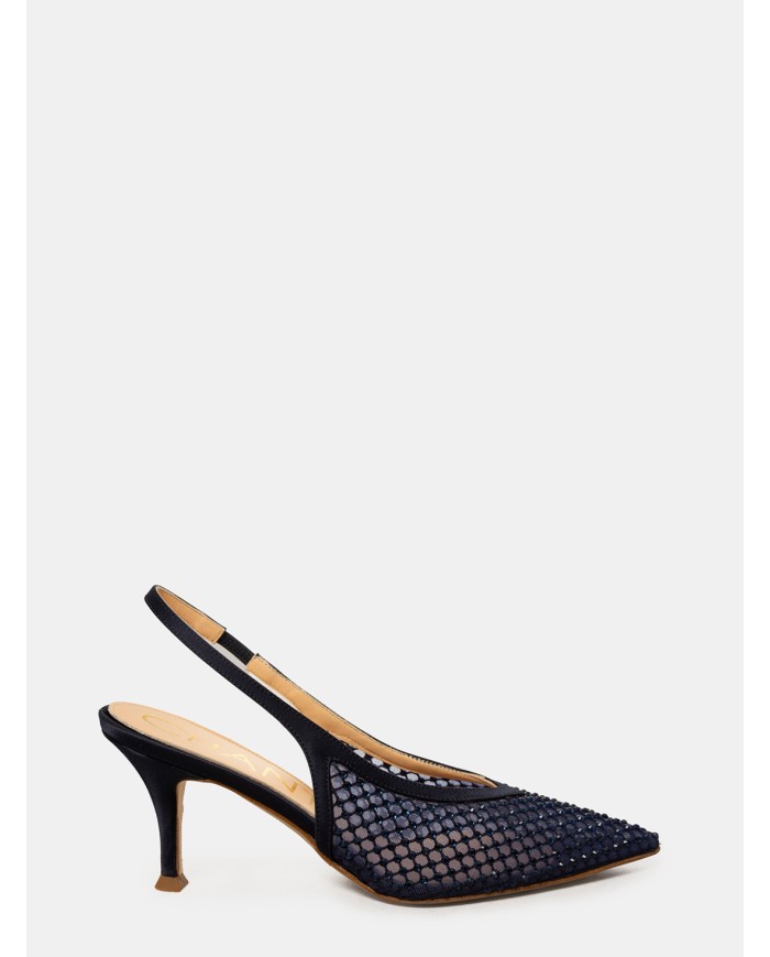 CHANTAL Sandalo slingback in raso