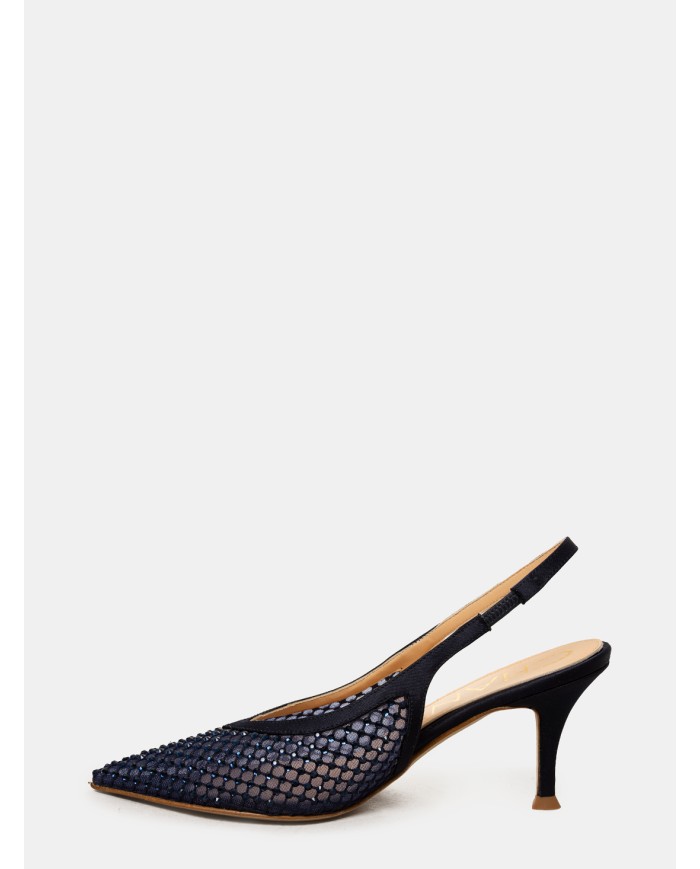 CHANTAL Sandalo slingback in raso