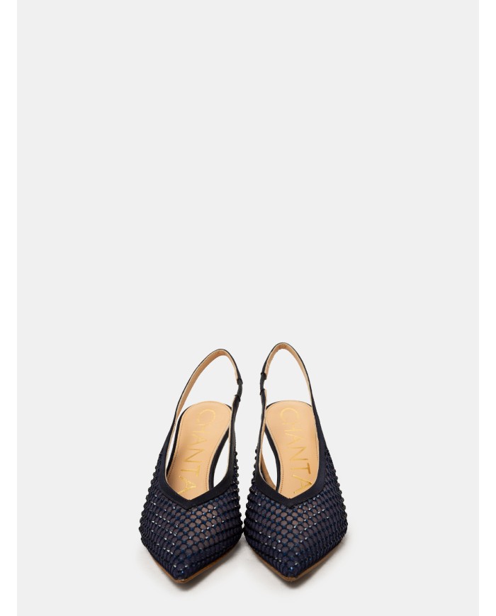 CHANTAL Sandalo slingback in raso