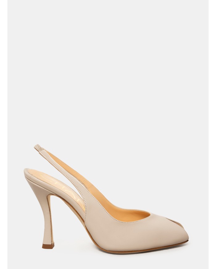 CHANTAL Sandalo slingback in vernice