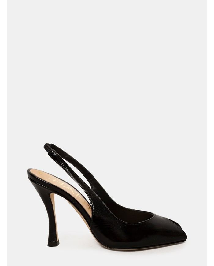 CHANTAL Sandalo slingback in vernice