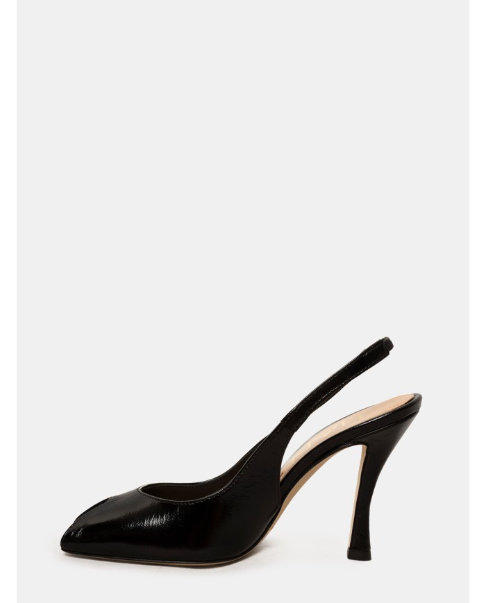 CHANTAL Sandalo slingback in vernice