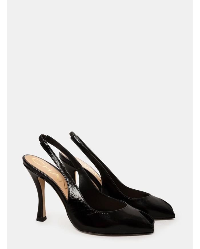 CHANTAL Sandalo slingback in vernice