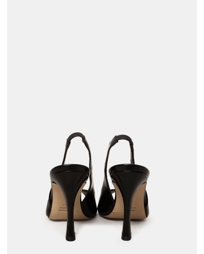 CHANTAL Sandalo slingback in vernice