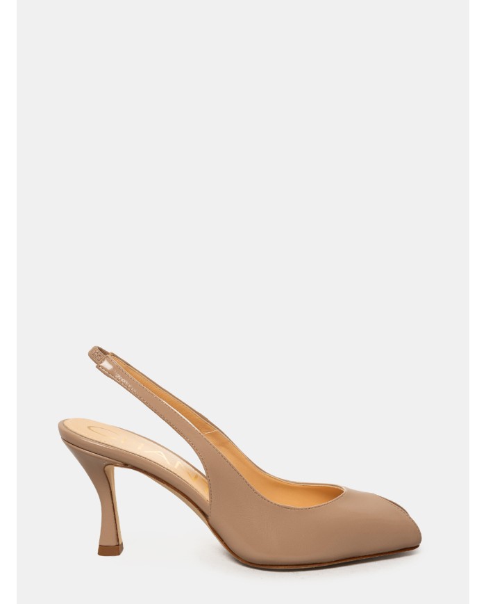 CHANTAL Sandalo slingback in vernice
