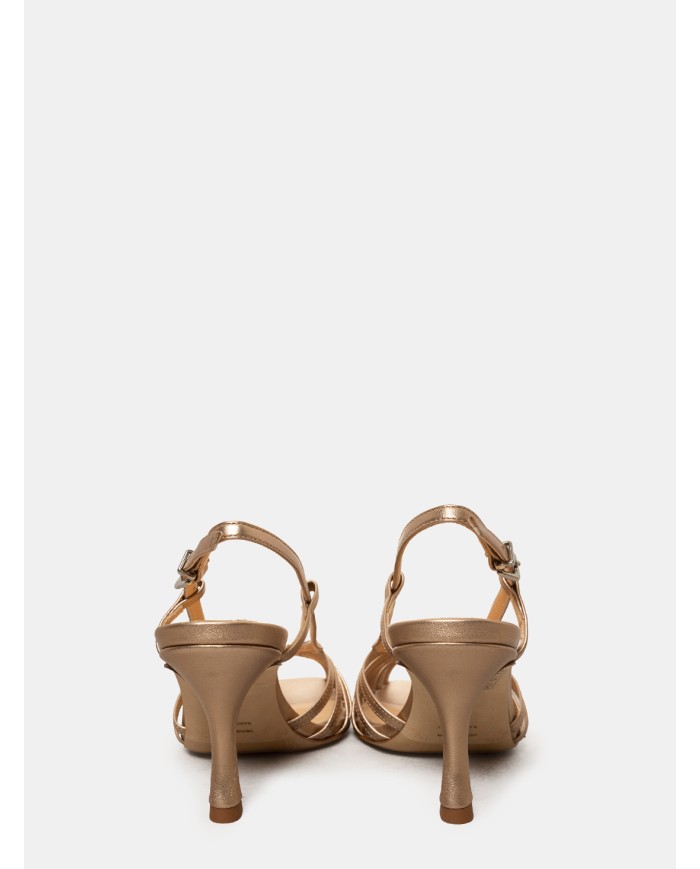 CHANTAL Sandalo slingback laminato